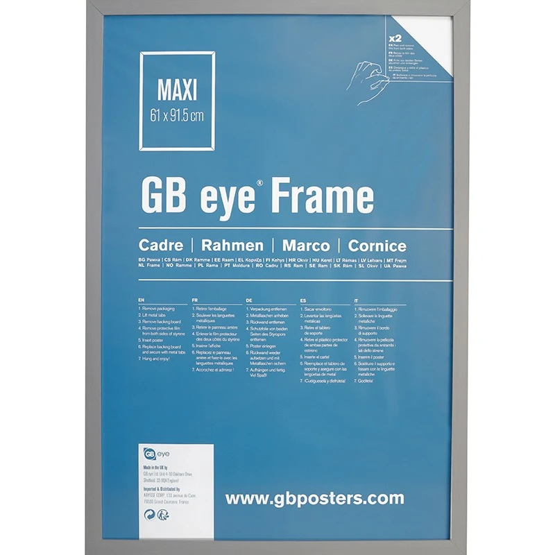 Bilderrahmen - Silver Frame Maxi - 61 x 91.5cm